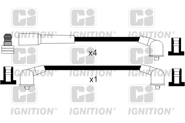 QUINTON HAZELL Комплект проводов зажигания XC903